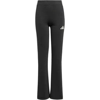 Adidas TR-ES 3-Streifen FL Tight Kinder – BLACK/WHITE