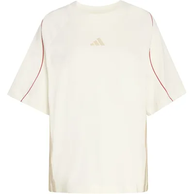 Adidas W STADIUM TEE – OWHITE/PURRUB/CRLI