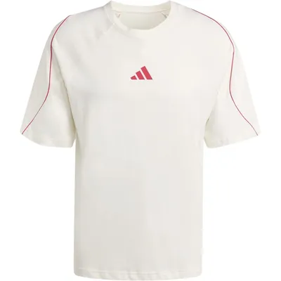 Adidas M STADIUM TEE – OWHITE/PURRUB