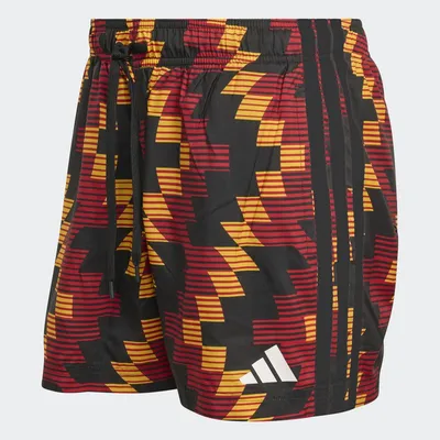 Adidas FB AOP 5IN Badeshorts Herren – COGOLD/WHITE