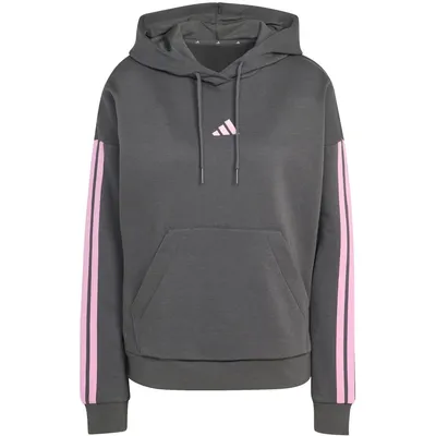 Adidas Kapuzensweat ESSENTIALS 3-STREIFEN FLEECE – GRESIX/STTRBL