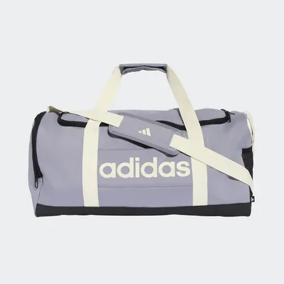 Adidas LINEAR DUFFEL M – SLATE/IVORY