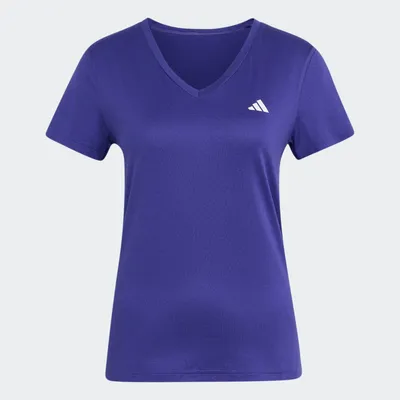 Adidas WE MIN V NK TEE – PURPUR