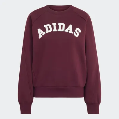 Adidas FL Sweatshirt Damen – LGSOGR/MAROON