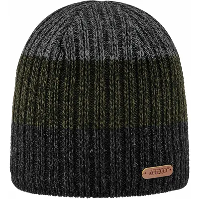 Areco Beanie – SCHWARZ-GRAU