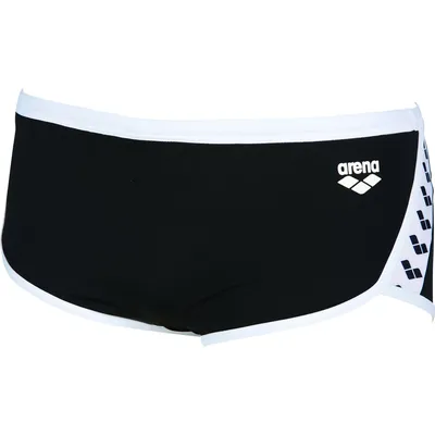 Arena M TEAM STRIPE LOW WAIST SHORT – BLACK-WHITE