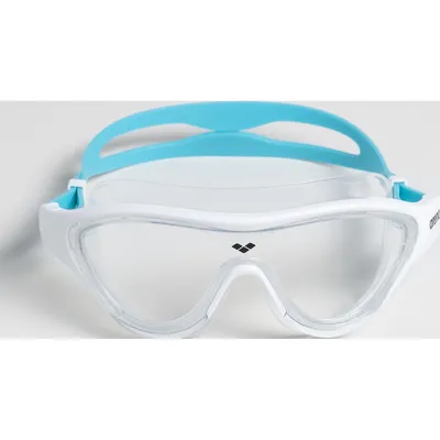 Arena THE ONE MASK JR – CLEAR-WHITE-LIGHTBLUE