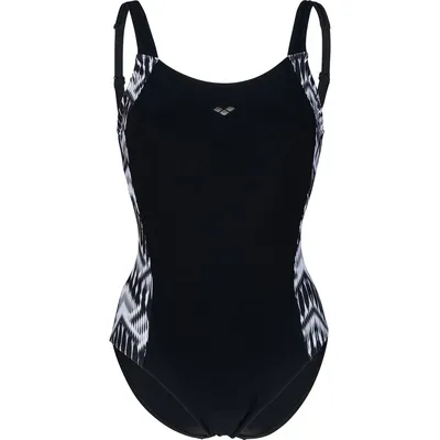 Arena WOMEN'S BODYLIFT SWIMSUIT EMMA – BLACK MULTI-BLACK