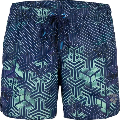 Arena MEN'S BEACH SHORT ALLOVER – GREEN LAKE MULTI