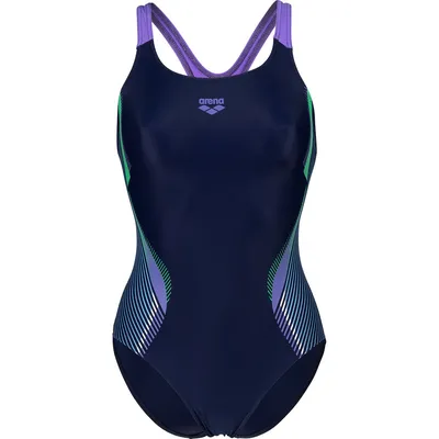 Arena WOMEN'S BREAK SWIM PRO BACK – NAVY-DARK LAVANDA
