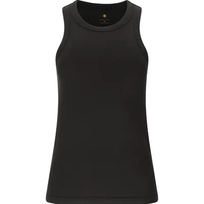 Athlecia Lenga W Rib top – BLACK