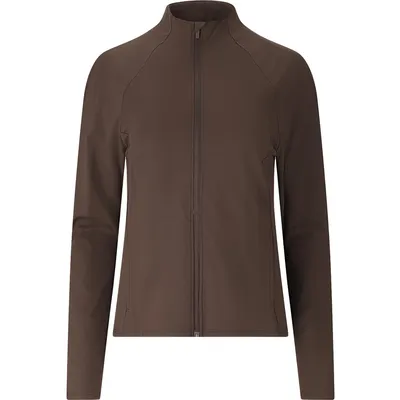Athlecia Emarri W Full Zip – CHOCOLATE TORTE