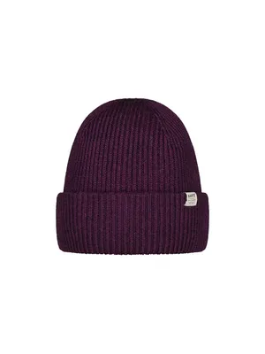 Barts Makalun Beanie – AUBERGINE
