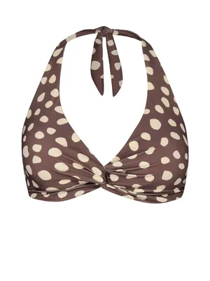 Barts Dauna Cross Halter – COFFEE