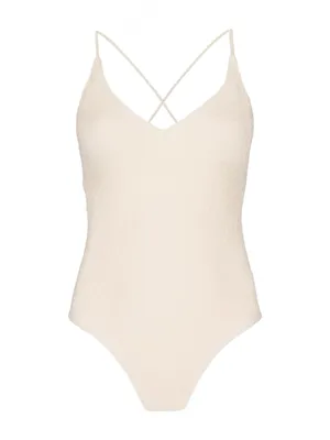 Barts Simoa Plunge One Piece – cream