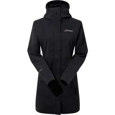 Berghaus OMEARA LONG SHELL JKT AF – BLACK/BLACK