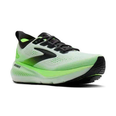 Brooks Glycerin 23 – White/Phantom/Green Gecko