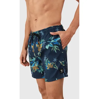 Brunotti Cester-AO Men Swim Shorts – All Over Night Blue