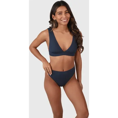 Brunotti Forte-Rib Women Bikini Top – Indigo Blue
