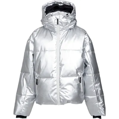 Brunotti Kinder Funktionsjacke Fiasky-Metallic Girls Snow Jac – Silber