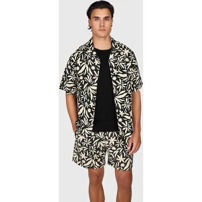 Brunotti Sanni-Print Men Shirt – Feather Grey