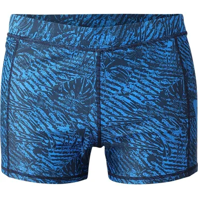 Brunotti Samier-Print Men Swim Trunks – Indigo Blue
