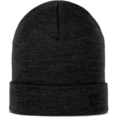 Buff Merino Heavyweight Beanie – BLACK
