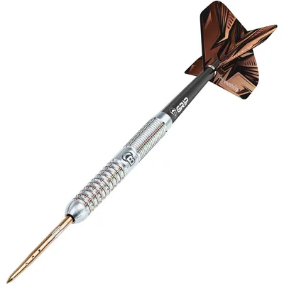 BULL'S Adon Steel Dart – FARBIG SILBER