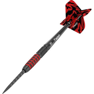 BULL'S Magma Steel Dart – Schwarz