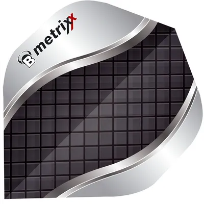 BULL'S Metrixx Flights – Grau