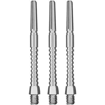 BULL'S Tecno Aluminium Shaft – Silber