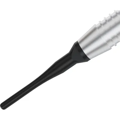 BULL'S Tufflex Soft Tips 6mm(2BA) – SCHWARZ