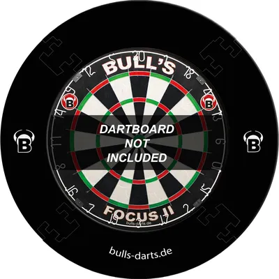 BULL'S Quarterback EVA Dart Board Surround – SCHWARZ