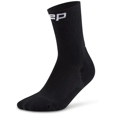 CEP run socks, mid cut, 5.0, w – BLACK
