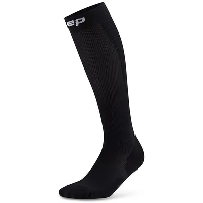 CEP run socks, tall, 5.0, men – BLACK