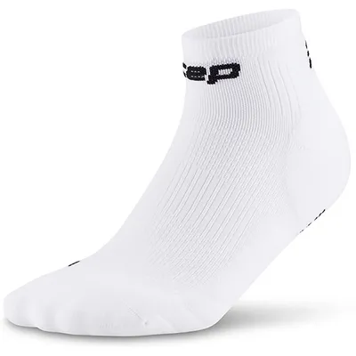 CEP run socks, low cut, 5.0, m – Weiß