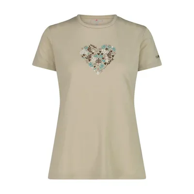 CMP WOMAN T-SHIRT – CREAM