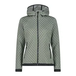 CMP WOMAN JACKET FIX HOOD – MINERAL-BIANCO