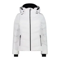 CMP WOMAN JACKET FIX HOOD – BIANCO