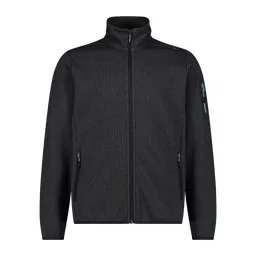 CMP MAN JACKET – NERO-GRAFFITE