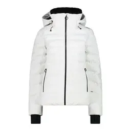 CMP WOMAN JACKET FIX HOOD – BIANCO