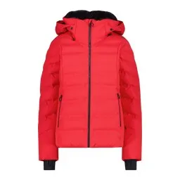 CMP WOMAN JACKET FIX HOOD – POPPYSEED
