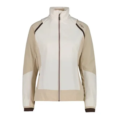 CMP WOMAN JACKET HYBRID WITH DETACHABLE SLEEVES – OFFWHITE