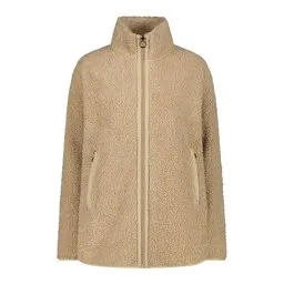 CMP WOMAN LONG JACKET – COOKIE
