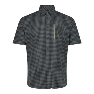 CMP MAN TECH SHIRT BUTTON-UP – ANTRACITE-SAGE