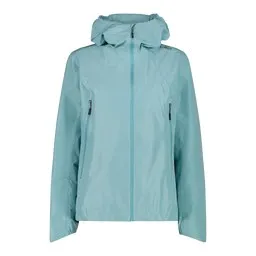 CMP WOMAN JACKET FIX HOOD – LAGOON