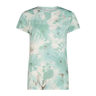 CMP WOMAN T-SHIRT – LAGOON-OFF WHITE