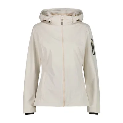 CMP WOMAN JACKET DET HOOD – OFFWHITE