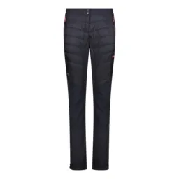 CMP WOMAN PANT HYBRID – Anthrazit / Neonrot