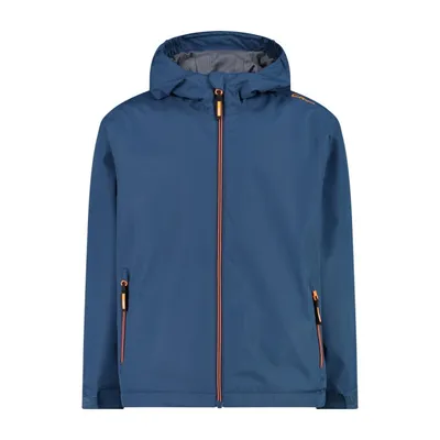 CMP KID JACKET FIX HOOD – BLUESTEEL
